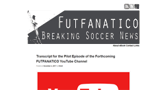 Desktop Screenshot of futfanatico.com